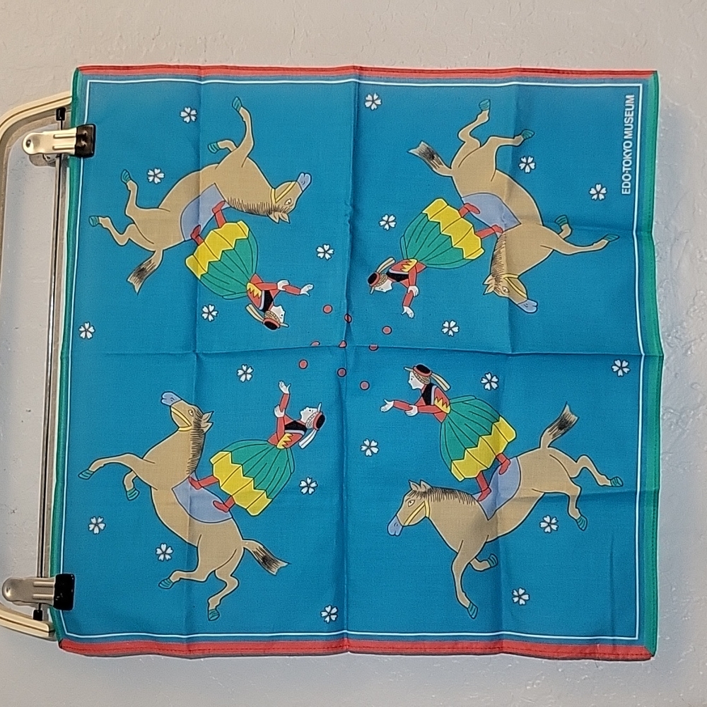 EDO-TOKYO MUSEUM Handkerchief Scarf